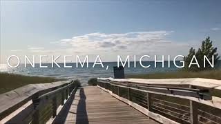 A Great Day in Onekema Michigan  Beautiful Lake Michigan [upl. by Amiel272]