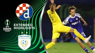 Dinamo Zagreb vs Astana Extended Highlights  UECL Group Stage MD 1  CBS Sports Golazo  Europe [upl. by Aubrie74]