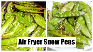 Air Fryer Snow Peas or Snap Peas [upl. by Hose]