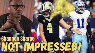 Shannon Sharpe TELLS THE TRUTH about the DALLAS COWBOYS Derek Carr the REAL DC4 dallascowboys [upl. by Aynotal]