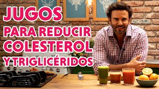 Jugo para BAJAR el COLESTEROL y TRIGLICÉRIDOS  ChefOropeza [upl. by Walworth]