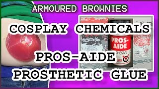 Costume Chemicals  ProsAide Prosthetics Glue Tutorial [upl. by Hola]