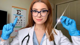 ASMR The Most DETAILED Cranial Nerve Exam Roleplay 👩‍⚕️ Doctor Exam Ear Eye amp Hearing Test [upl. by Nicolette]