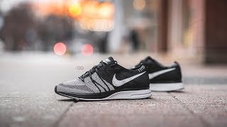 Nike Flyknit Trainer QS quotBlack  Whitequot Oreo Review amp OnFeet [upl. by Ita977]