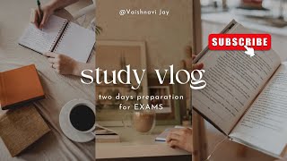 EXAM STUDY PLAN when youre left with less timeStudy Vlogvaishnavijay youtuber2024kannadavlogs [upl. by Netsud]