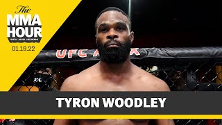 Tyron Woodley Jake Paul Hit Me With ‘Phenomenal Punch’  MMA Fighting [upl. by Nason946]