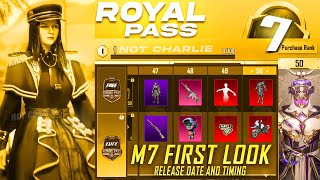 M7 Royal Pass First Look Hd Trailer  M7 Royal Pass Release Date And Timing  1 to 50 Rp Rewards [upl. by Folger102]