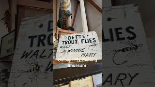 Catskill FlyFishing Museum is amazing history 😍 travelvlog [upl. by Rufus]