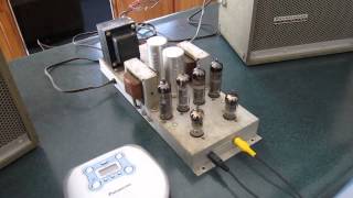 Tube Amplifier 6BQ5EL84 X 4 [upl. by Viehmann327]