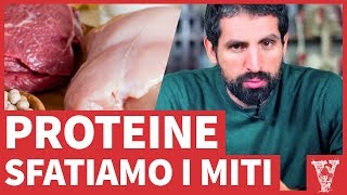 Proteine sfatiamo qualche mito [upl. by Hairacaz]