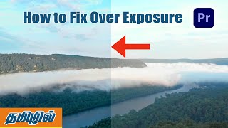 How to Fix OVEREXPOSED Video in Premiere Pro Tamil YouTube [upl. by Ynohtona689]