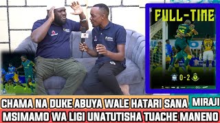 MIRAJI ASISST ZA CHAMA KAMA ANATUMIA MIKONO  DUKE SIO MECHI HII TUMSIMAMO WA LIGI UNANITISHA SANA [upl. by Drogin]