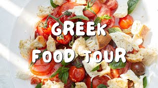 Culinary GUIDE  Top 10 Must Try Dishes in Greece [upl. by Briggs576]