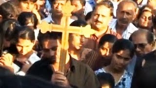 Family bids farewell as hoax call nurse Jacintha Saldanha is buried in India [upl. by Annabela554]