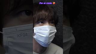 Jin in Mask bts btsarmy ytshorts jin kimseokjin btsmemes [upl. by Axela]