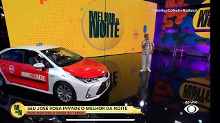 Taxista mais velho de São Paulo José Rosa Radio táxi vermelho e Branco [upl. by Arelus]