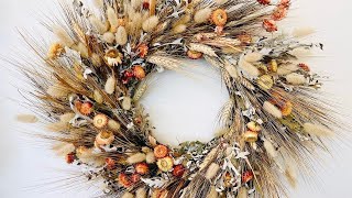 Keep your dried flowers around How to use them in pretty fall decor [upl. by Damien]