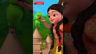 Chitti Chilakamma  Telugu Rhymes for Children  Infobells [upl. by Shel]