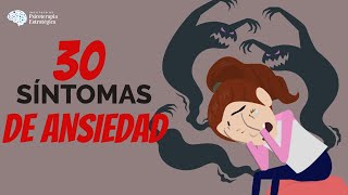 TODOS LOS SÍNTOMAS DE LA ANSIEDAD EXPLICADOS FÍSICOS Y PSICOLÓGICOS [upl. by Ailbert]