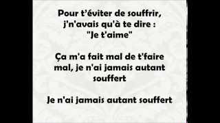 Paroles Maitre Gims  Est ce que tu maime  Paroles [upl. by Laurita]