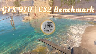 GTX 970 and i5 4460 CS2 Benchmark [upl. by Elpmid850]