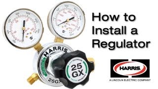 How to Install a Cylinder Regulator [upl. by Armalla538]