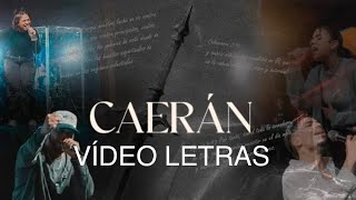 CAERÁN  Abner Himely y Grupo Kabed  Vídeo Letras [upl. by Annaihs111]