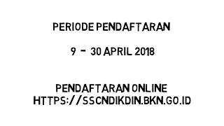 Pendaftaran Sekolah Kedinasan 2018 [upl. by Adnerb]