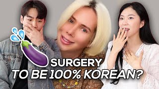 Koreans React to Oli London Having a 🍆 Reduction Surgery [upl. by Garrick]