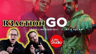 GO  Coke Studio  Abdullah Siddiqui x Atif Aslam  Reaction [upl. by Dygall]