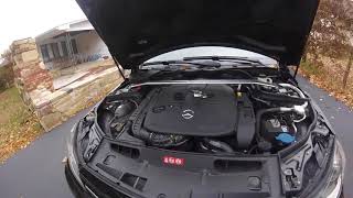 Fix quotCheck Engine Coolant Levelquot Warning on MercedesBenz C300 W204 [upl. by Atiuqnahs]