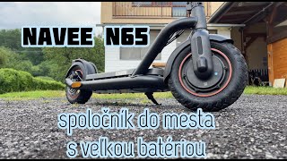 Navee N65  spoločník do mesta s veľkou baterkou ALL IN ONE RECENZIA [upl. by Getter]