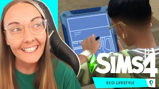 Sims 4 Eco Lifestyle Gameplay  New Hobbies and More [upl. by Veronika791]