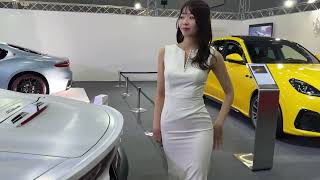 福岡モビリティショー2023 マセラティブース Fukuoka Mobility Show Maserati booth sightseeing tour [upl. by Nadirehs986]