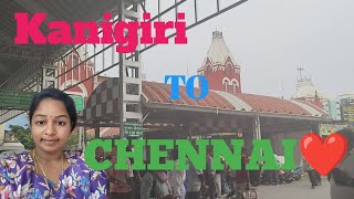 KANIGIRI TO CHENNAI MAA JOURNEY ELA SAAGINDI SINGARAYAKONDA RAILWAY STATION MUCHATLU🤷‍♀️ [upl. by Alleram951]