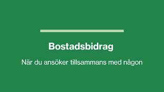 Så här ansöker du om bostadsbidrag med dubbla signaturer [upl. by Holbrook86]