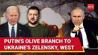 Putins Mega Offer To Ukraine amp Zelensky Will End War Remove Troops If  Russias 5 Demands [upl. by Aninat647]