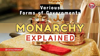 What is a Monarchy Definition of Monarchy  Forms of Government  Role of the Monarchy [upl. by Pavlish]