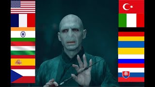 Voldemort kills Harry Potter with the Avada Kedavra spell in different languages [upl. by Adler43]