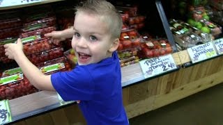 Kid Size Shopping Trip Part 2 Learning to Budget Money [upl. by Ylloj]