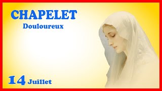 CHAPELET  Vendredi 14 Juillet 🙏Mystères Douloureux [upl. by Rafaello]