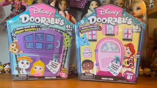 Disney Doorables series 5 and series 8 multipeeks with codes Mystery unboxing and review [upl. by Meelak69]