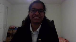 Trisha Pitchala  Prepared Speaking  HOSA 2021 [upl. by Irap]