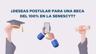 Pasos para postulación  BECAS TEC SENESCYT [upl. by Shorter]