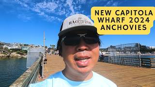 TOUR of the NEW Capitola Wharf  Anchovy Fishing 2024 [upl. by Odareg572]