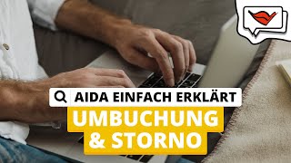 Umbuchen und Stornieren  AIDA einfach erklärt 💡 [upl. by Acsicnarf473]