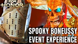 Spooky Boneussy Event Experience For Honor [upl. by Batista]