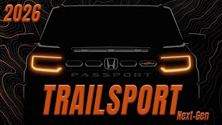 All new 2026 Honda Passport TrailSport NextGen SUV [upl. by Racklin]