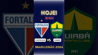 Fortaleza x Cuiabá Brasileirão 2024 [upl. by Lonier]