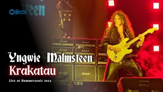 Yngwie Malmsteen  Krakatau Live at Hammersonic 2024 HD [upl. by Wenz897]